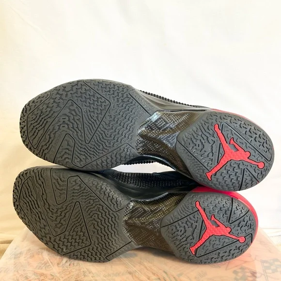 Jordan 37 Bred Black/Red size 14 BRAND NEW MEN’S BASKETBALL SHOES - Picture 4 of 5